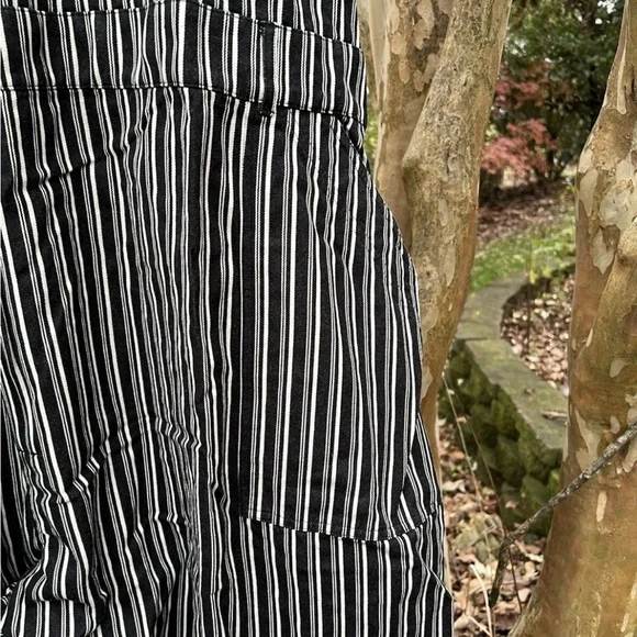 Big Bud Press Frontier Black Stripe Short Sleeve Jumpsuit Size 5XL